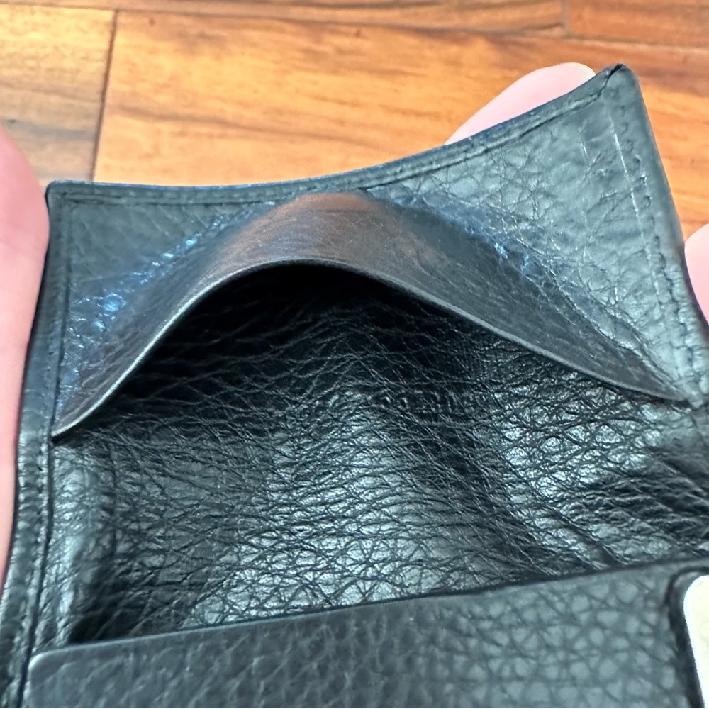 Authentic Vintage Gucci Black Leather Key Case & Card Holder - Picture 12 of 13
